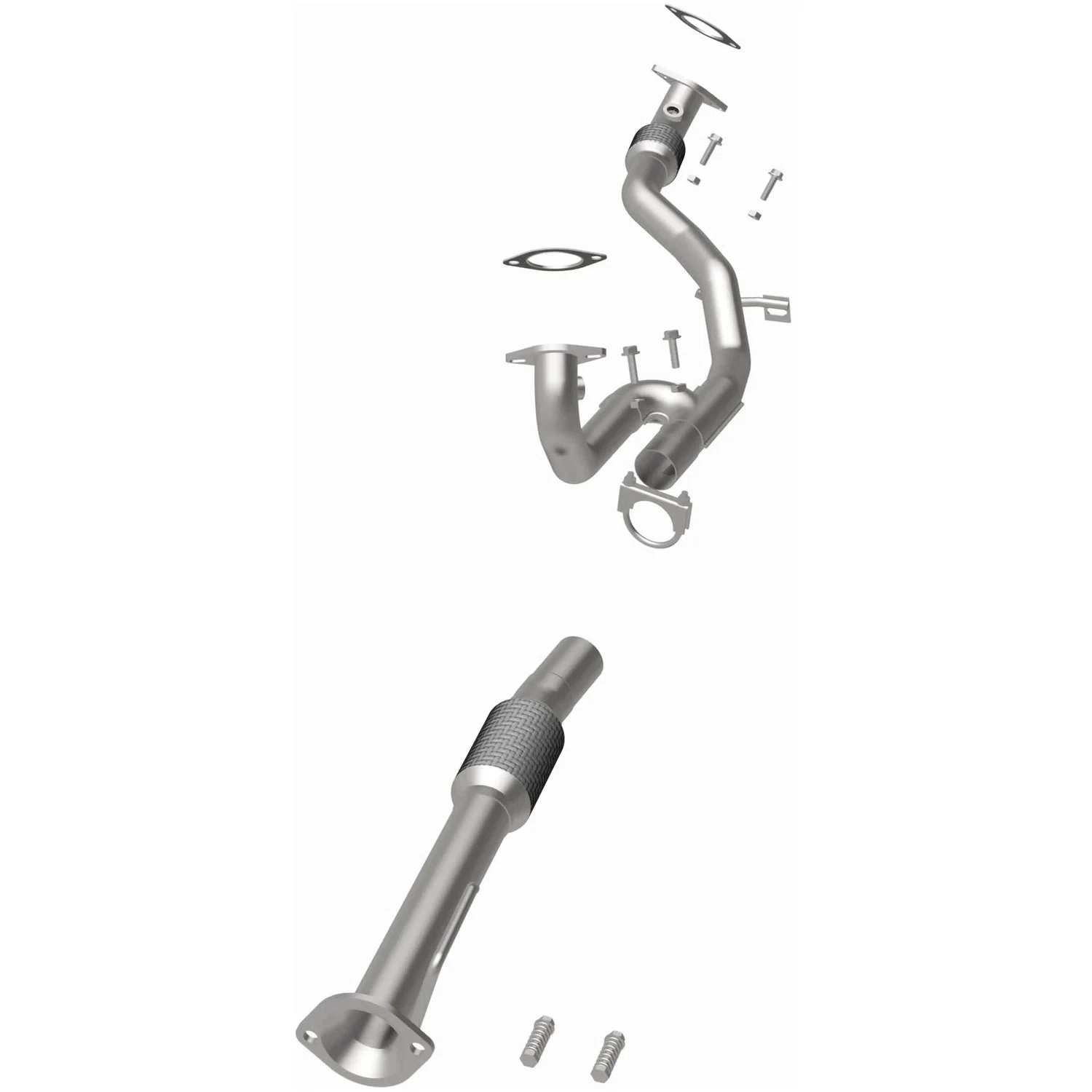 2007-2008 GMC Acadia Direct-Fit Front Pipe Kit 107-0060